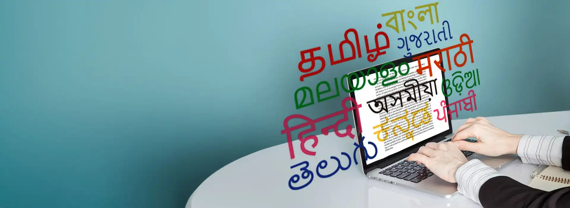 Indian languages typesetting