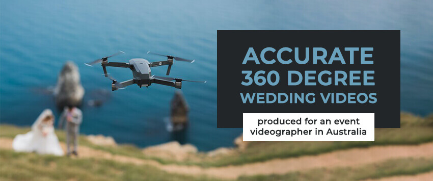 360 degree wedding video