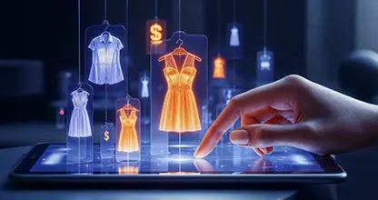 Fashion product 3D models