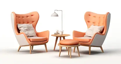 Furniture 3D models for AR