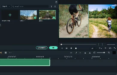 split screen video cropping services