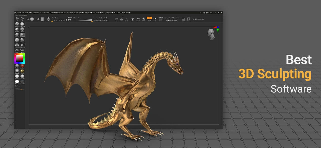 best 3D sculpting software