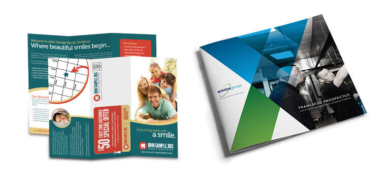 different types of brochure folds