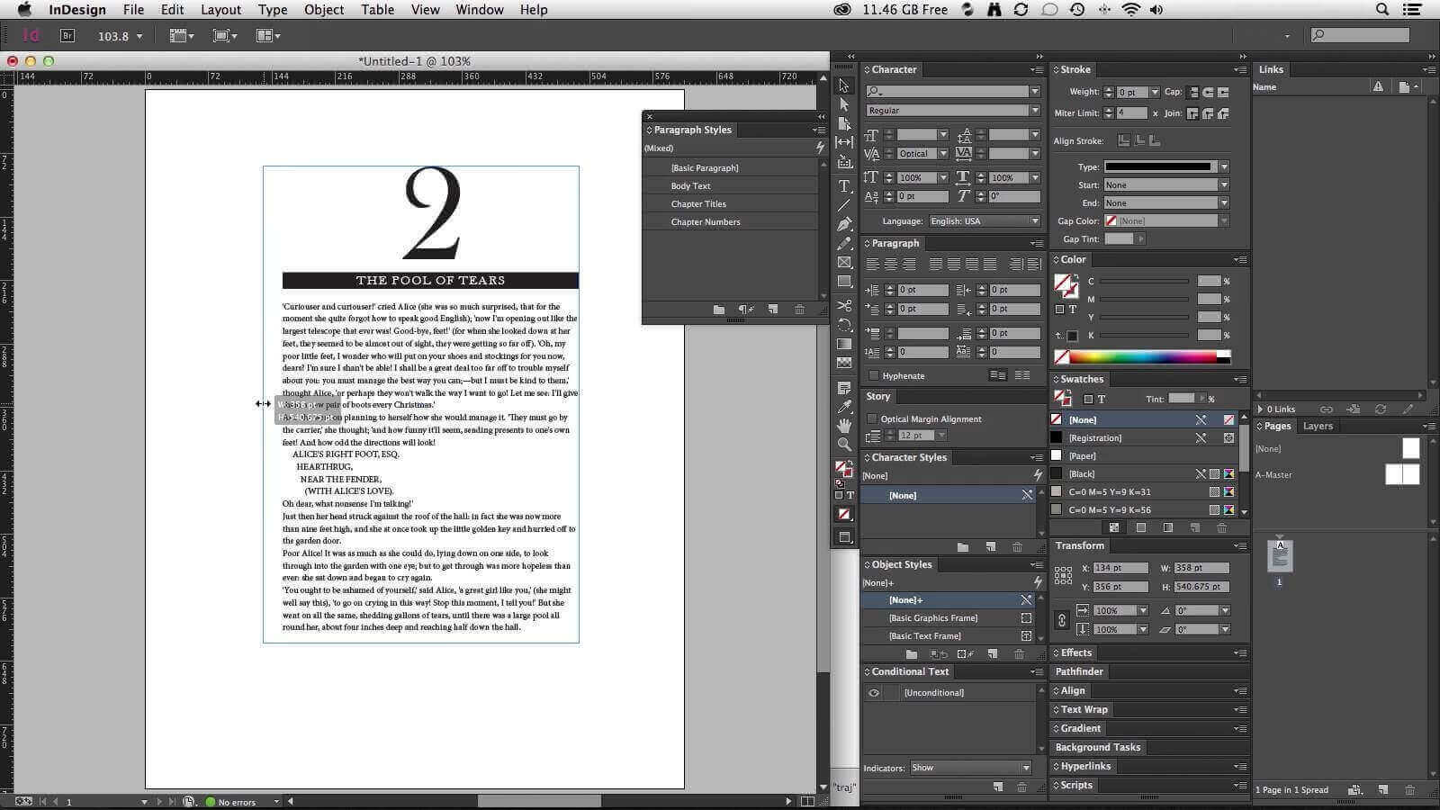 InDesign typesetting tips