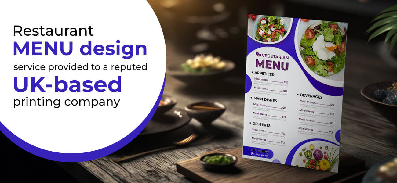 creative restaurant menu design