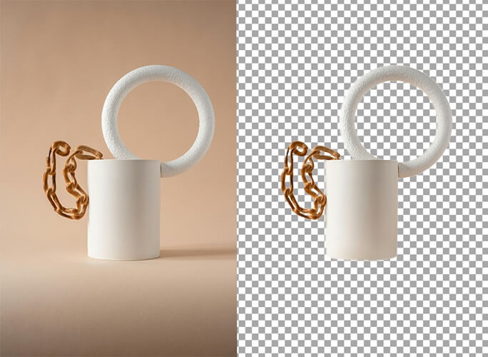 Professional background cutout