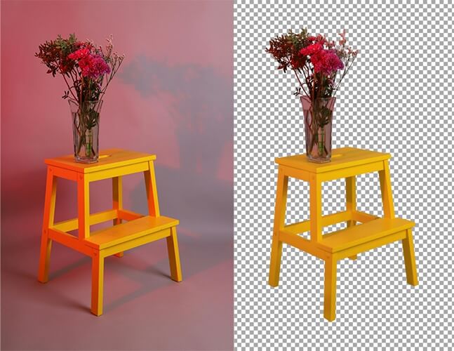 Background removal cutout service