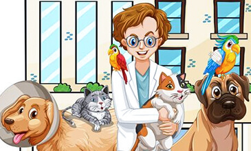 veterinary illustration designs