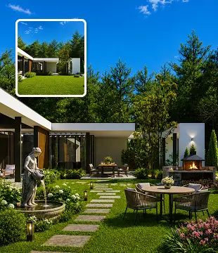 adding garden elements