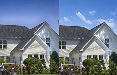Real Estate Image Sky Replacement 