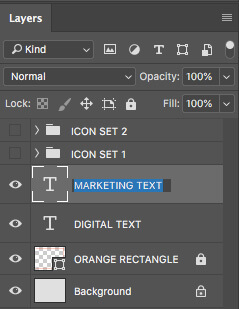 seperate layer in photoshop