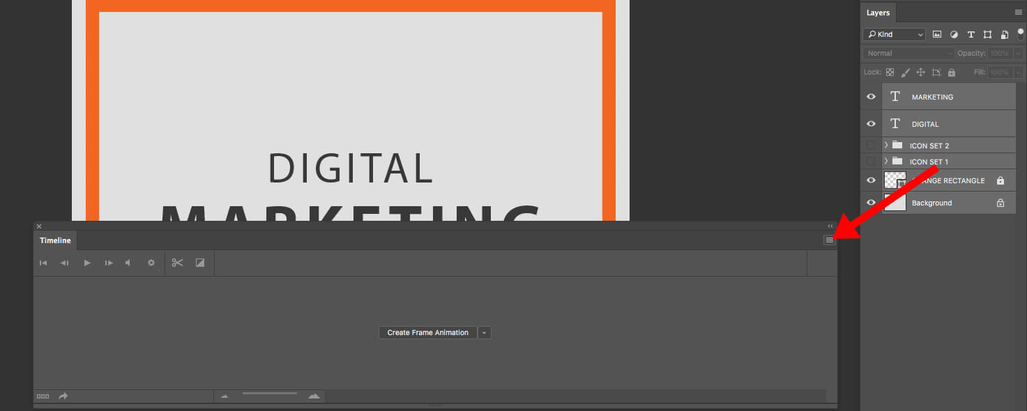 Creating New layers in photoshop