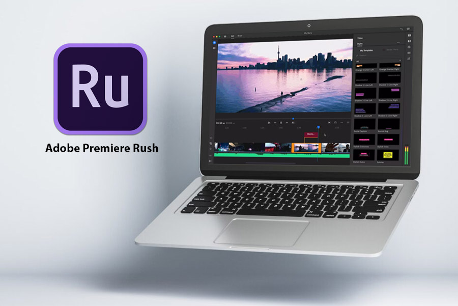 premiere rush add logo