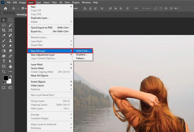 Create a new layer at this stage