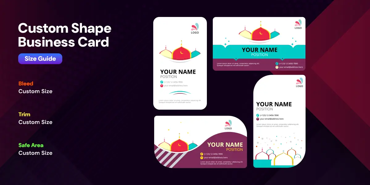 custom card dimension