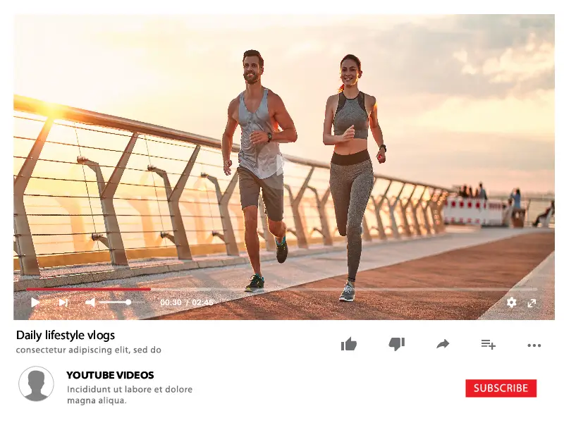 Daily lifestyle vlog videos