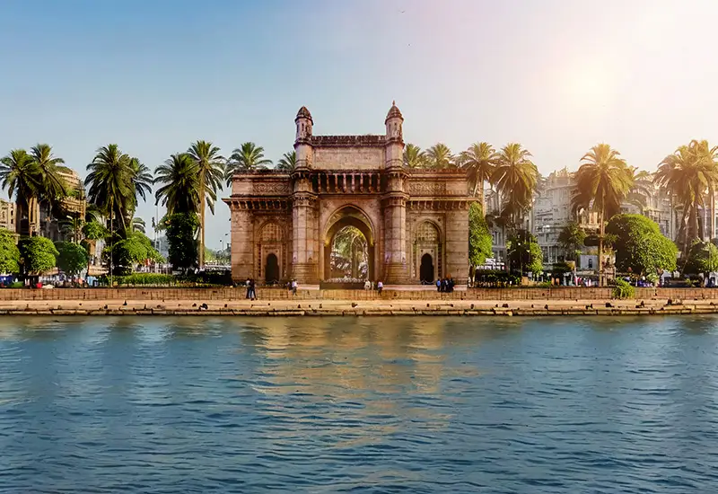 An establishing shot of a location