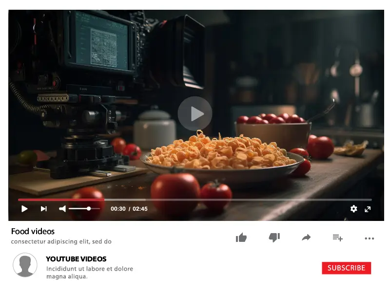 Food videos