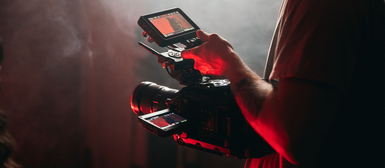 Hold the camera close