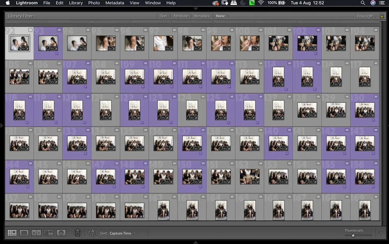 Saving storage space