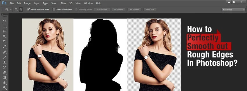 How to Smooth out Rough Edges in Photoshop - MAPSystems