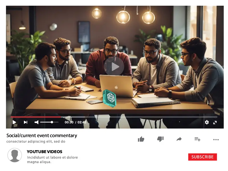 Social/current event commentary videos