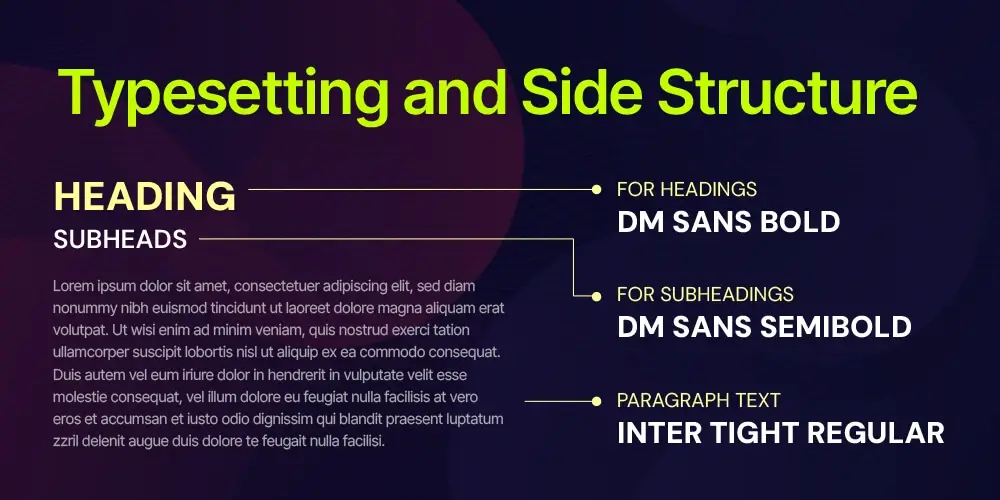 Typesetting and Side Structure