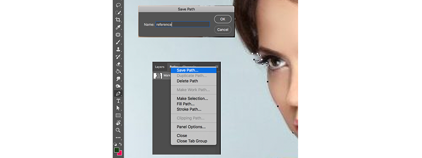 photoshop clipping path pen tool 