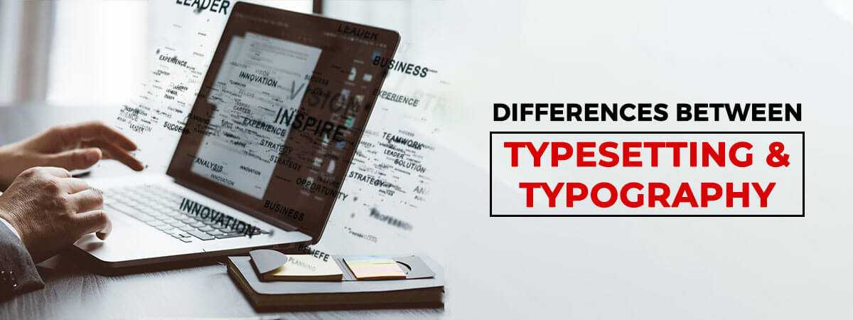 typesetting vs typography