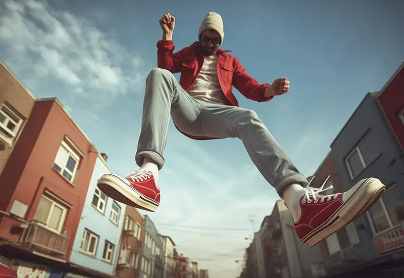 An up-shot of a person