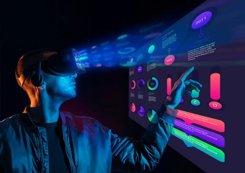 VR-embedded 3D views