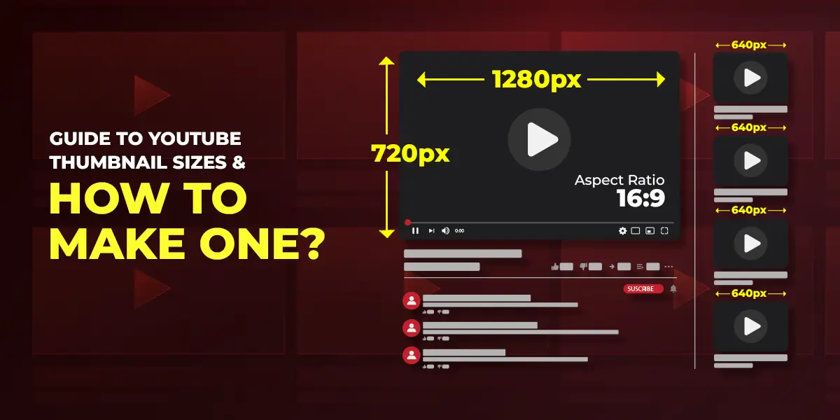 Guide to YouTube Thumbnail Sizes and How to Make One From Scratch