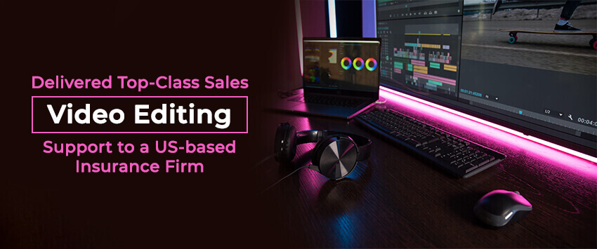sales video editing