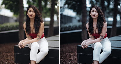 Color correction and grading