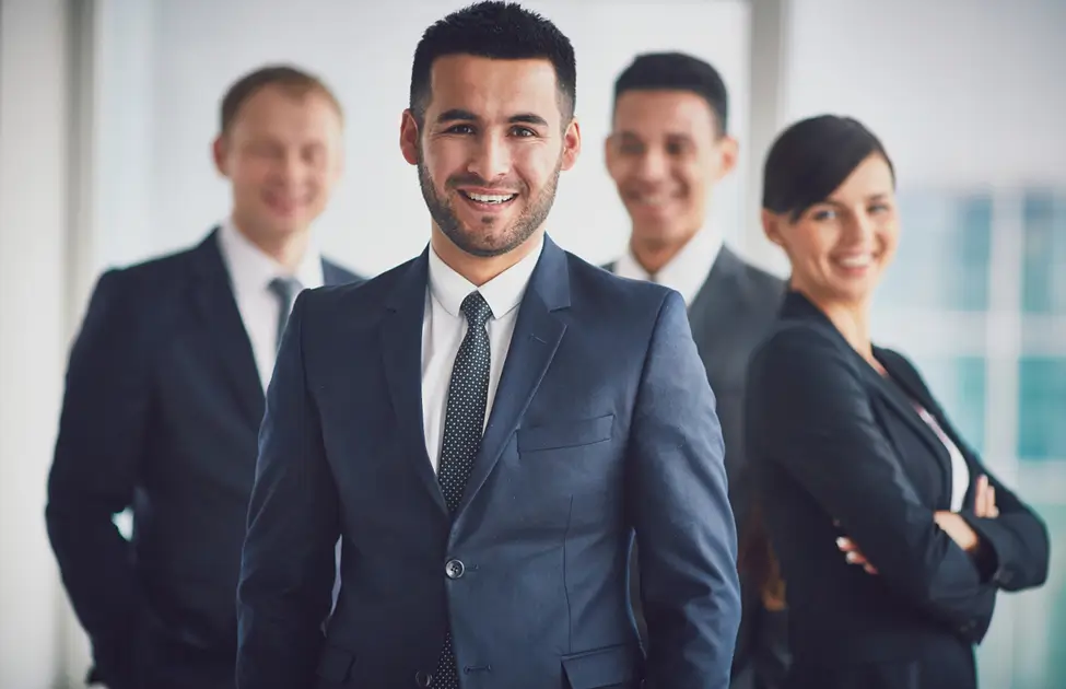 Team working together